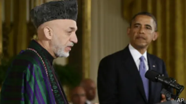 Хамид Карзай и Барак Обама