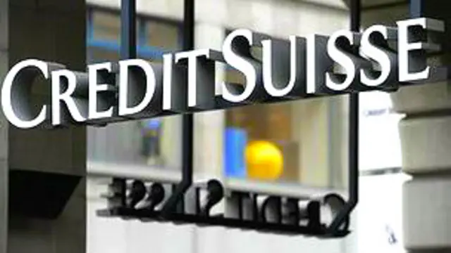 Logo del banco Credit Suisse