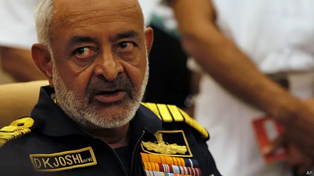 एडमिरल डीके जोशी (फ़ाइल फ़ोटो)