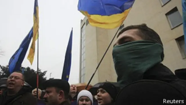 En los últimos días se han registrado marchas rivales en distintas ciudades de Crimea. 