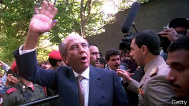 expresidente de Venezuela Carlos Andrñes Pérez