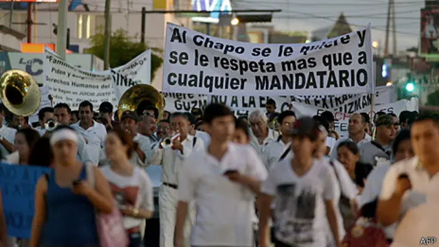 chapo, protesta