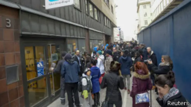 jobseekers in Stockholm, Reuters