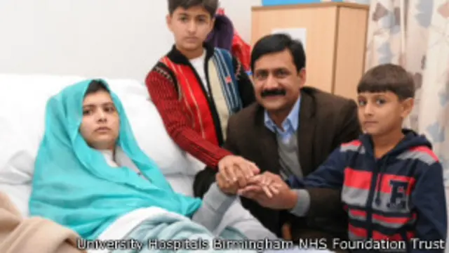 Malala ta yi jinya a asibiti a Ingila