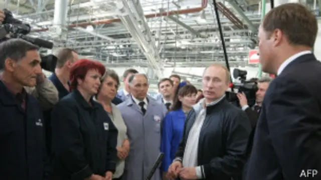 Путин на "АвтоВАЗе"