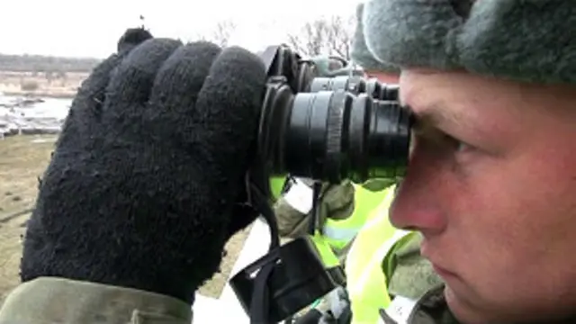 روسیې د اوکراین پولې ته نېږدې پوځي روزنې پیل کړې دي