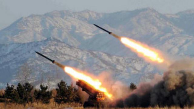 自2月下旬以来，朝鲜多次向东部海域发射短程导弹。