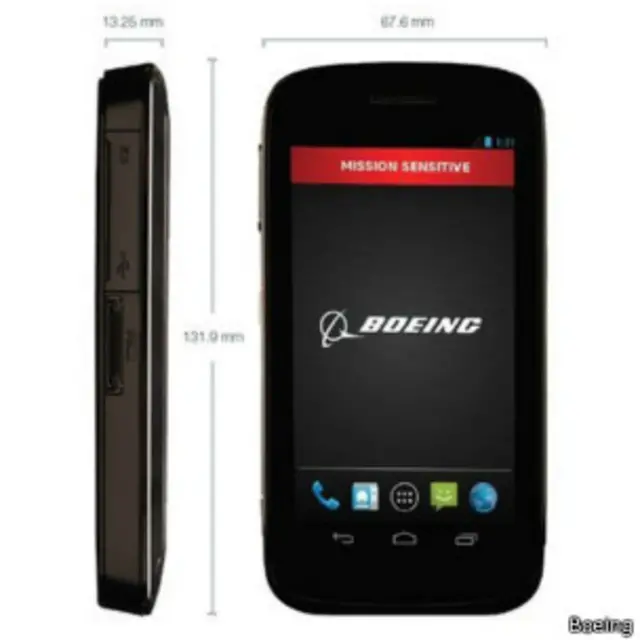 Smartphone seguro da Boeing (Boeing)