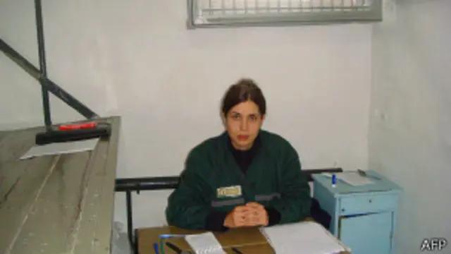 Надежда Толоконникова в одиночной камере 25 сентября 2013 года