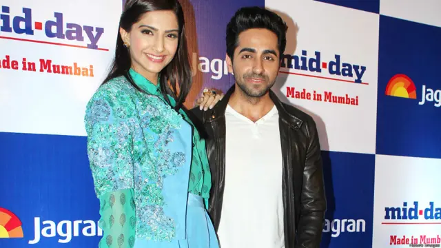 आयुष्मान खुराना और सोनम कपूर