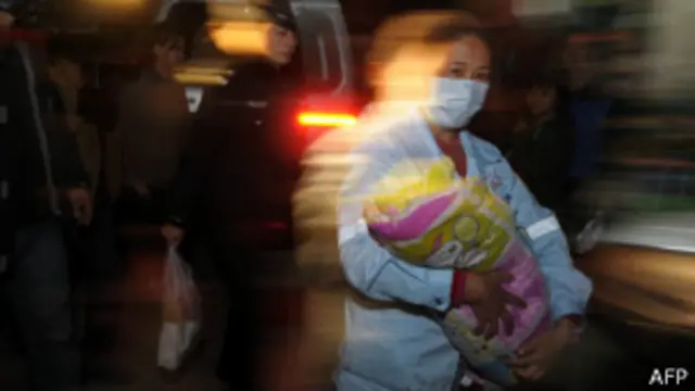 Rescate de bebés en China