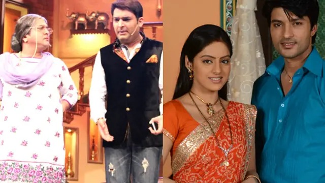 कॉमेडी नाईट्स विद कपिल और दिया और बाती हम का दृश्य