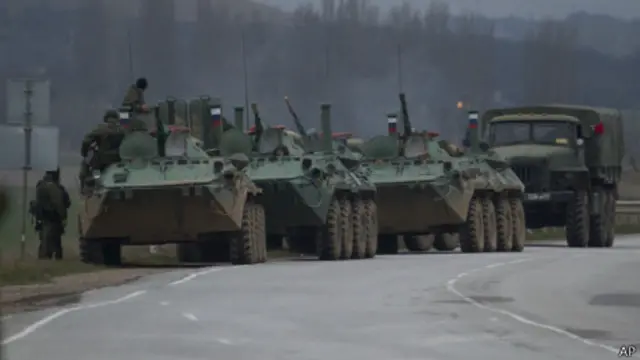 Quân đội Nga đã tiến vào Crimea
