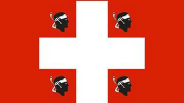 सार्डिनिया-स्विटज़रलैंड का झंडा