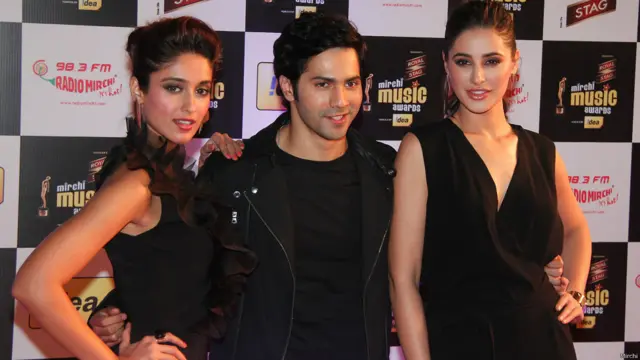 इलियाना डी क्रूज़, नरगिस फ़ख़री, वरुण धवन