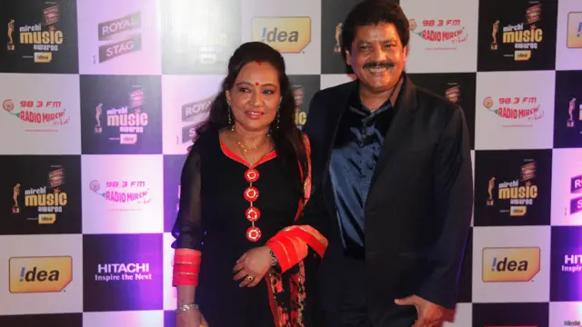 उदित नारायण, उनकी पत्नी