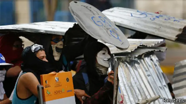 Protestas en Caracas