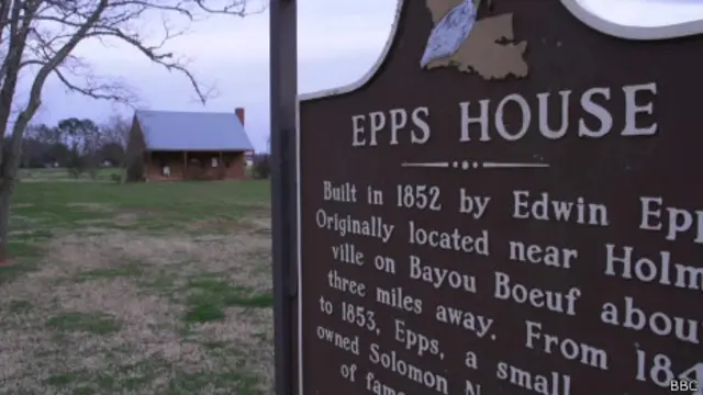 Casa de Edwin Epps, em Rapides Parish | Foto: BBC
