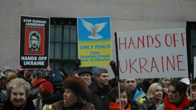 Протест в Нью-Йорке