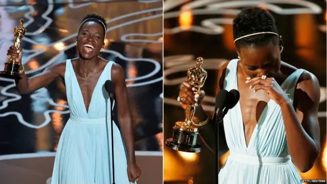 電影《為奴12年》中飾演女奴的露皮塔•尼永奧（Lupita Nyong'o）贏得最佳女配角獎。