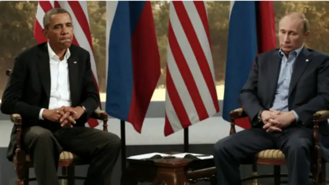 Khủng hoảng Ukraine đang thách thức quan hệ của Obama và Putin