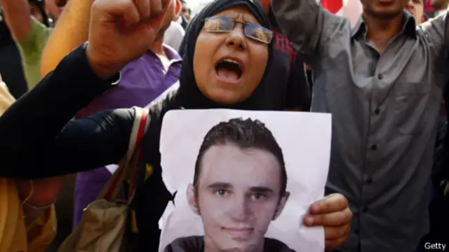 مقتل خالد سعيد كان من بين أسباب اندلاع الثورة على نظام الرئيس حسني مبارك. 