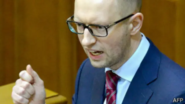 Arseniy Yatsenyuk (foto de archivo)
