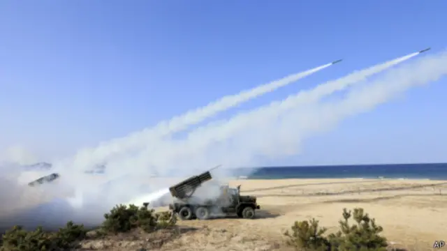 عادة ما تستخدم كوريا الشمالية تجارب الصواريخ للتعبير عن غضبها