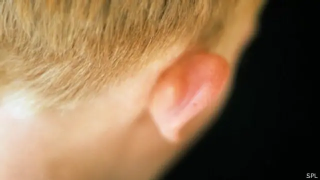 Oreja de un niño