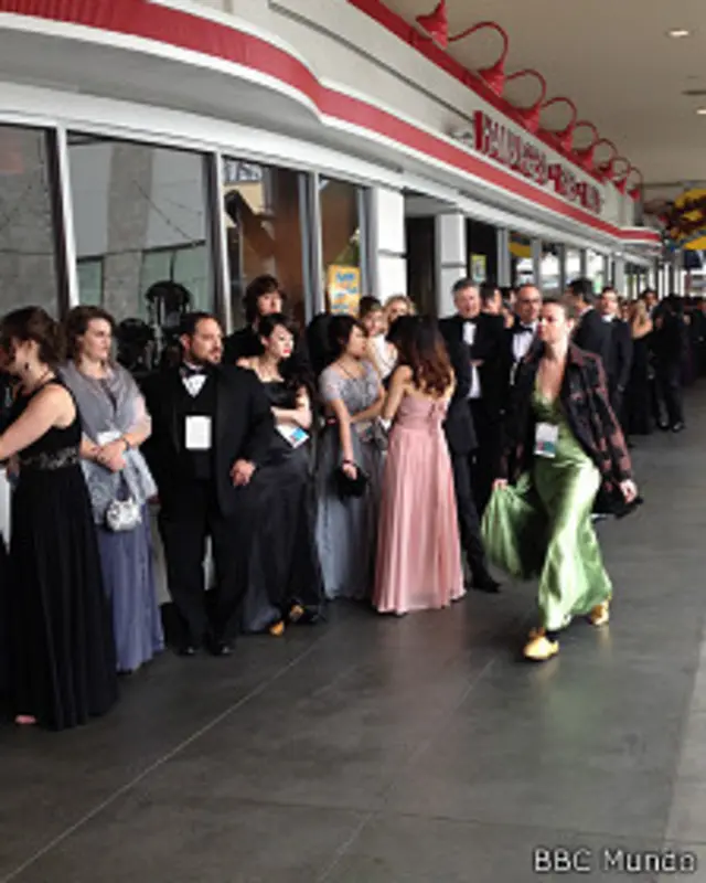 Figurantes en los Oscar