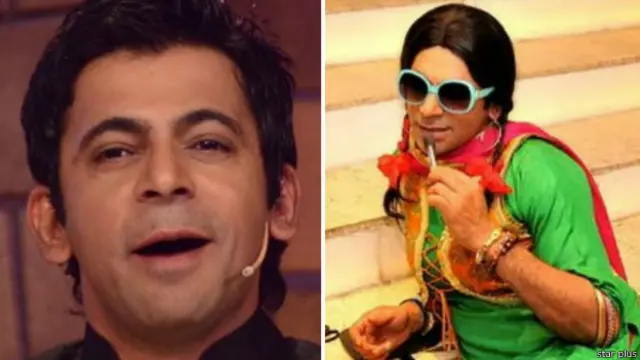 اداکار سنیل گروور نے گتھّی کے کردار میں لوگوں کا دل جیتا اور اب وہ چٹکی بن کر آئے ہیں