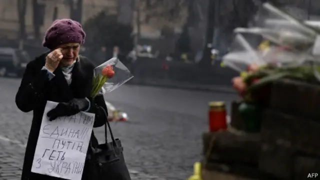 Ukraynada müharibə qorxusu hökm sürsə də, əsgərlər bazarları qorumaq əzmində olduğunu deyib. 