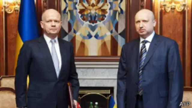 Ngoại trưởng Anh William Hague nói ông "không mấy lạc quan" về những tiến bộ có thể đạt được