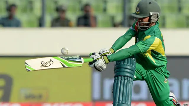 بنگلہ دیشں نے آخری دس اوور میں 112 رن سکور کیے۔