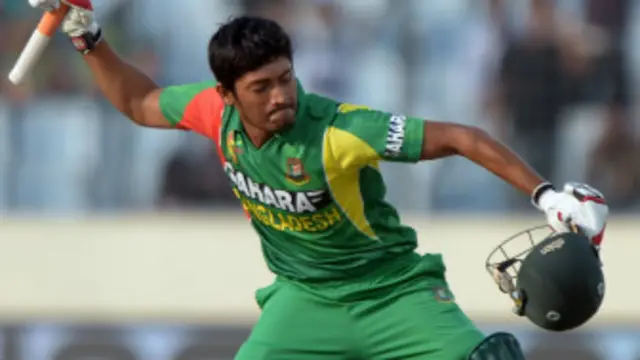 بنگلہ دیش کی طرف سے ایک سنچری اور تین نصف سنچریاں بنیں