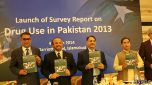 سروے رپورٹ کے اندازے کے مطابق پاکستان میں گذشتہ ایک سال کے دوران 67 لاکھ بالغ افراد نے منشیات کا استعمال کیا