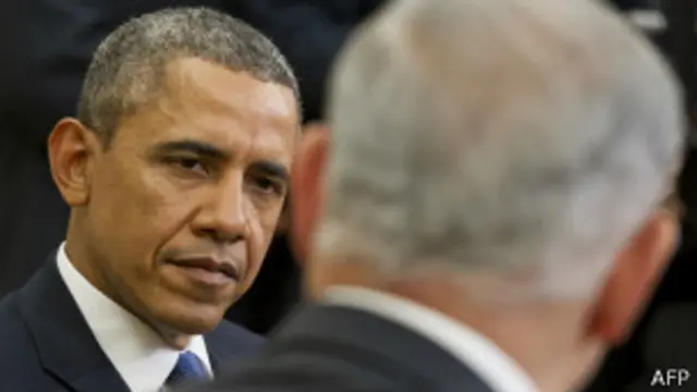 باراک اوباما و بنیامین نتانیاهو