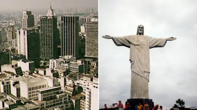 Montagem de Rio de Janeiro e São Paulo | Crédito: BBC