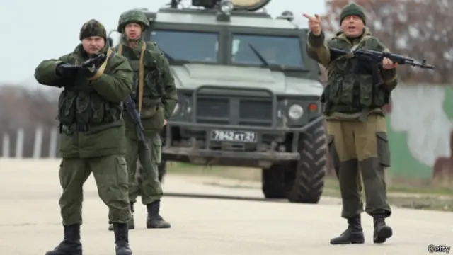 Российские солдаты