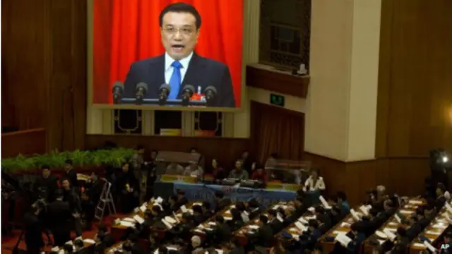 Thủ tướng Lý Khắc Cường đã đọc báo cáo công tác chính phủ trước Quốc hội ngày 5/3