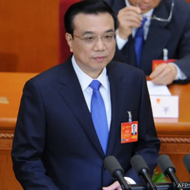 李克强在北京人民大会堂发表政府工作报告（5/3/2014）