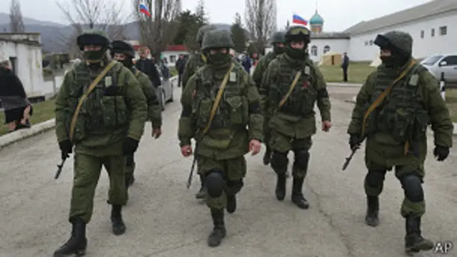 ක්රිමියානු අර්ධද්වීපයේ දැනටමත් රුසියානු හමුදා බලය තර කොට තිබේ