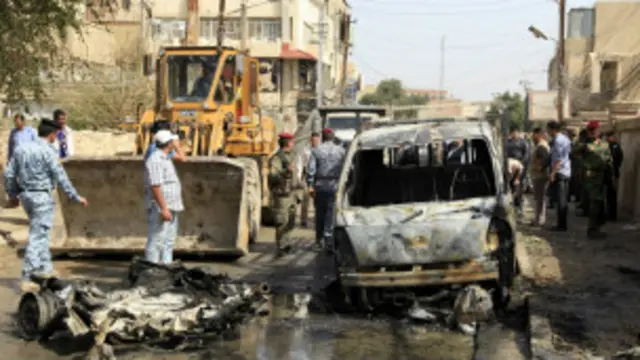 Explosión en Bagdad