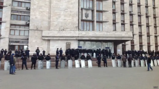 Донецк, пророссийские митинги