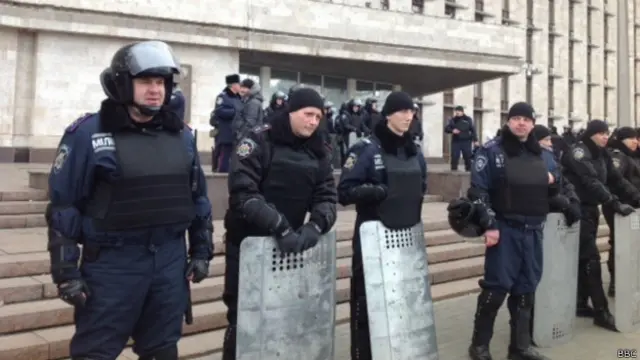 Донецк, пророссийские митинги