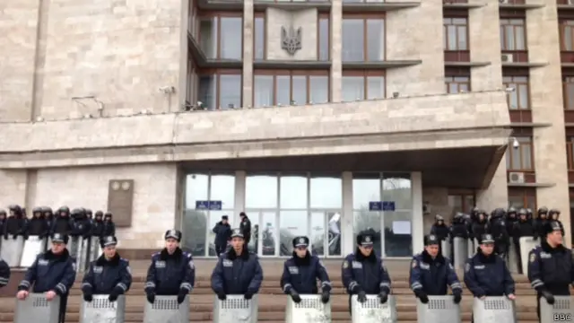 Донецк, пророссийские митинги