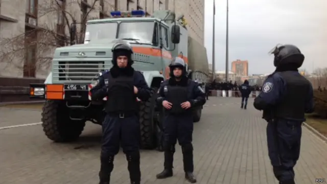 Донецк, пророссийские митинги