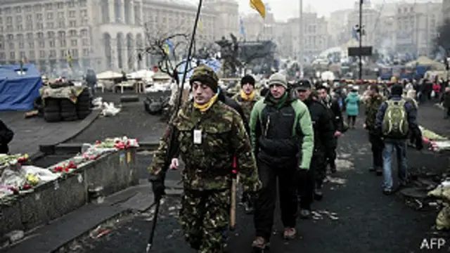 protestas en Ucrania