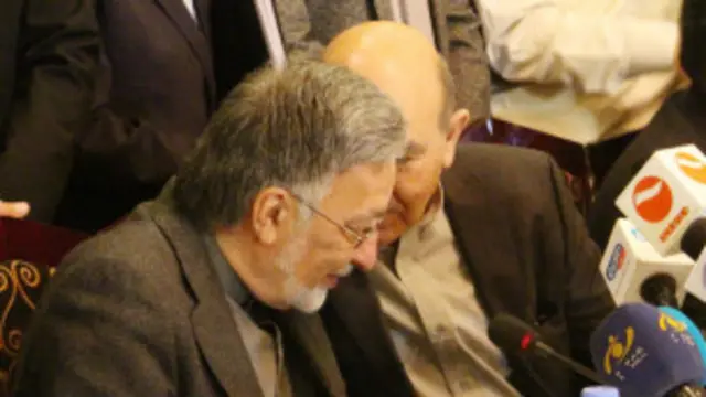 د قیوم کرزی او زلمی رسول