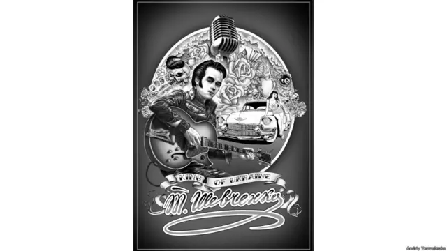 "Шевченко - не забронзовіла постать, а людина, рок-н-рольщик. Якби він зараз жив, він складав би рок-н-рольні пісні і грав би на електрогітарі", - каже Андрій Єрмоленко. 